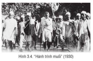 Nêu những nét chỉnh về phong trào dân tộc ở Ấn Độ từ năm 1918 đến năm 1945