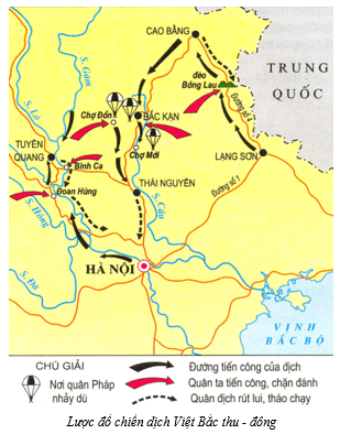 Lý thuyết Lịch Sử 9 Chân trời sáng tạo Bài 15: Những năm đầu Việt Nam kháng chiến chống thực dân Pháp xâm lược (1946 – 1950)