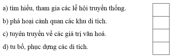 Trắc nghiệm Lịch Sử và Địa Lí lớp 4 Chân trời sáng tạo Bài 16 (có đáp án): Một số nét văn hoá ở vùng duyên hải miền Trung