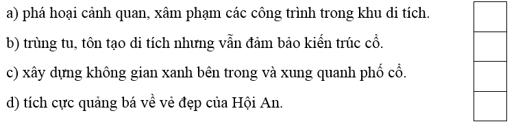 Trắc nghiệm Lịch Sử và Địa Lí lớp 4 Chân trời sáng tạo Bài 18 (có đáp án): Phố cổ Hội An