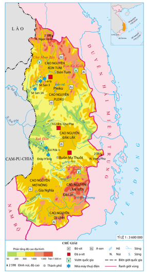 Trắc nghiệm Lịch Sử và Địa Lí lớp 4 Chân trời sáng tạo Bài 19 (có đáp án): Thiên nhiên vùng Tây Nguyên