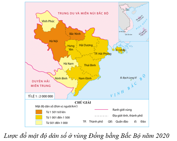 Trắc nghiệm Lịch Sử và Địa Lí lớp 4 Chân trời sáng tạo Bài 9 (có đáp án): Dân cư và hoạt động sản xuất ở vùng đồng bằng Bắc Bộ