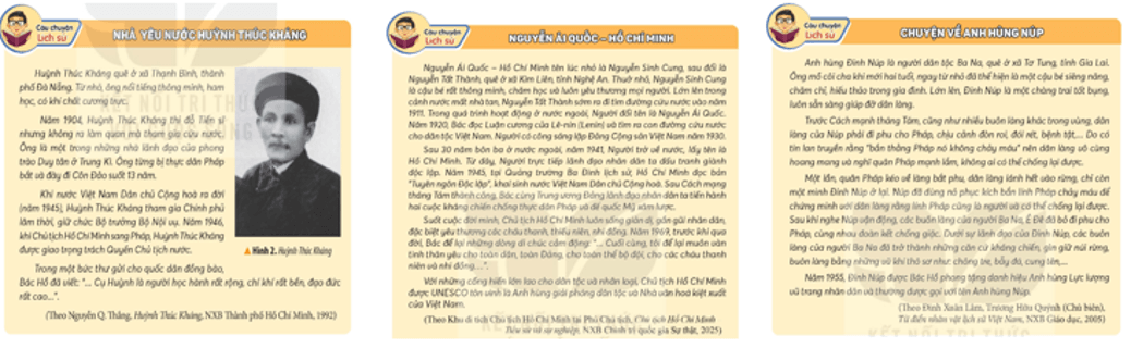 Lịch Sử và Địa Lí lớp 4 Kết nối tri thức Bài 18: Truyền thống yêu nước, cách mạng của đồng bào Bắc Trung Bộ và Nam Trung Bộ