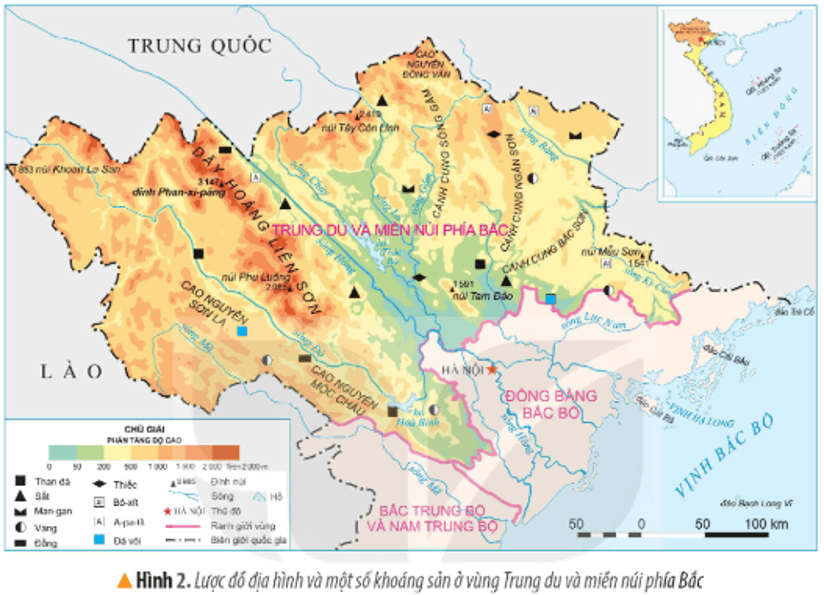 Lịch Sử và Địa Lí lớp 4 Kết nối tri thức Bài 4: Thiên nhiên vùng Trung du và miền núi phía Bắc