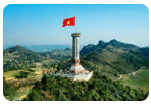 Trắc nghiệm Lịch Sử và Địa Lí lớp 5 Chân trời sáng tạo Bài 1 (có đáp án): Vị trí địa lí, lãnh thổ, đơn vị hành chính, Quốc kì, Quốc huy, Quốc ca (ảnh 6)