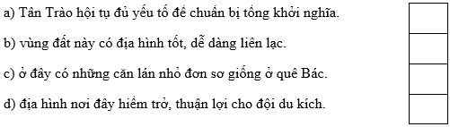 Trắc nghiệm Lịch Sử và Địa Lí lớp 5 Chân trời sáng tạo Bài 13 (có đáp án): Cách mạng tháng Tám năm 1945 (ảnh 1)