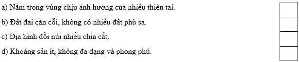 Trắc nghiệm Lịch Sử và Địa Lí lớp 5 Chân trời sáng tạo Bài 2 (có đáp án): Thiên nhiên Việt Nam (ảnh 3)