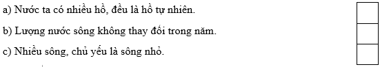 Trắc nghiệm Lịch Sử và Địa Lí lớp 5 Chân trời sáng tạo Bài 2 (có đáp án): Thiên nhiên Việt Nam (ảnh 12)