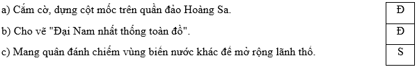Trắc nghiệm Lịch Sử và Địa Lí lớp 5 Chân trời sáng tạo Bài 3 (có đáp án): Biển, đảo Việt Nam (ảnh 6)