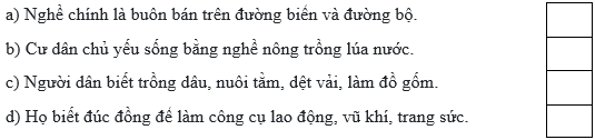 Trắc nghiệm Lịch Sử và Địa Lí lớp 5 Chân trời sáng tạo Bài 5 (có đáp án): Nước Văn Lang, Âu Lạc (ảnh 1)