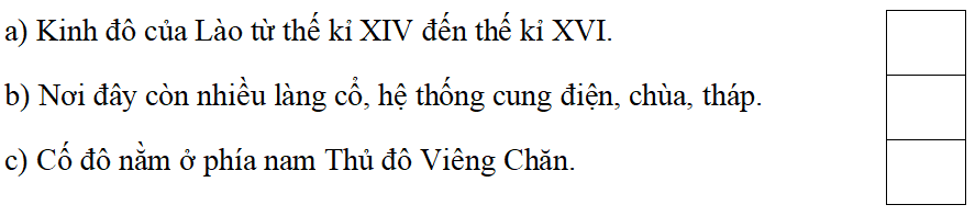 Trắc nghiệm Lịch Sử và Địa Lí lớp 5 Kết nối tri thức Bài 19 (có đáp án): Nước Cộng hoà Dân chủ Nhân dân Lào