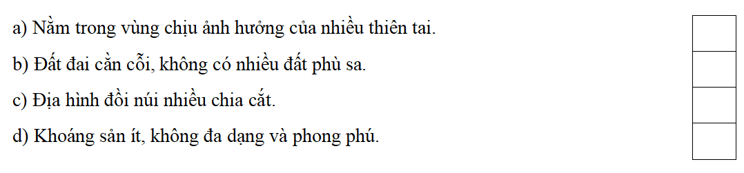Trắc nghiệm Lịch Sử và Địa Lí lớp 5 Kết nối tri thức Bài 2 (có đáp án): Thiên nhiên Việt Nam
