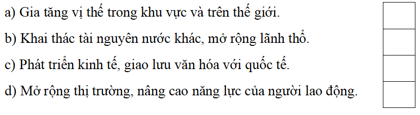 Trắc nghiệm Lịch Sử và Địa Lí lớp 5 Kết nối tri thức Bài 21 (có đáp án): Hiệp hội các quốc gia Đông Nam Á