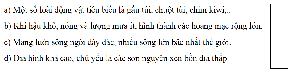 Trắc nghiệm Lịch Sử và Địa Lí lớp 5 Kết nối tri thức Bài 22 (có đáp án): Các châu lục và đại dương trên thế giới