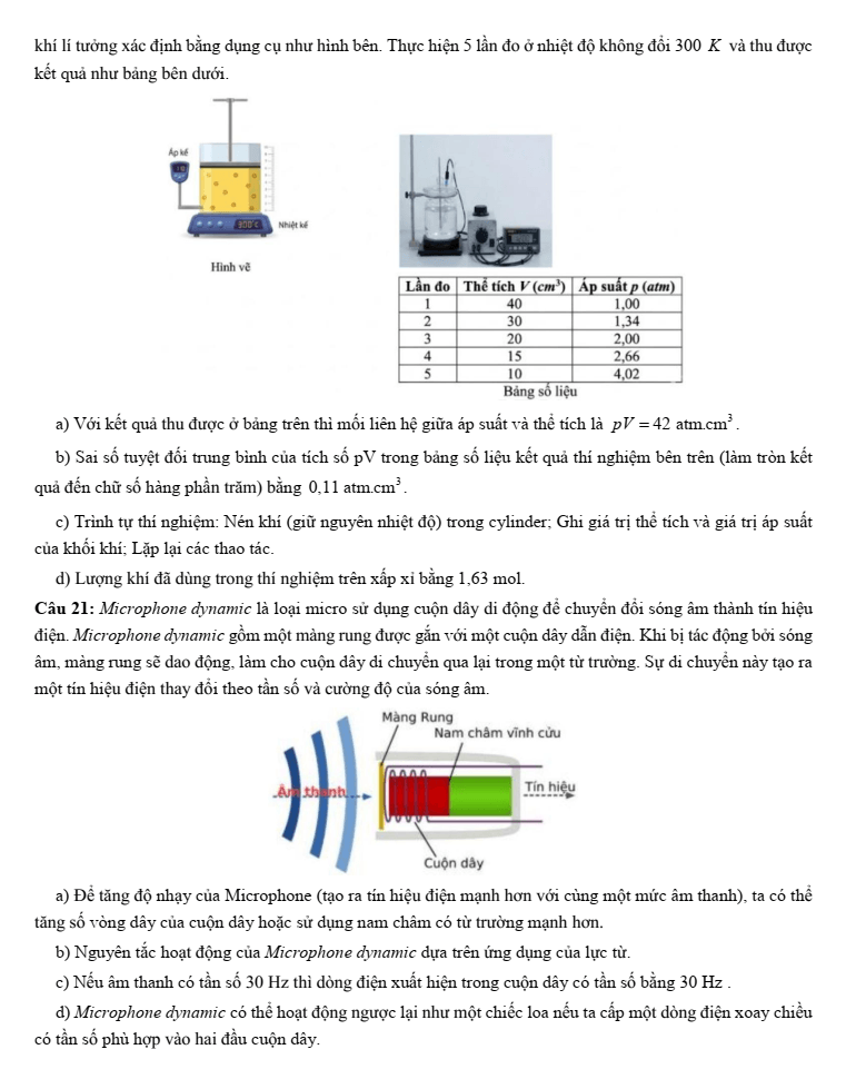 Đề thi thử Vật Lí Tốt nghiệp 2025-2026 cụm các trường THPT phía Bắc (Lào Cai - Lần 2)