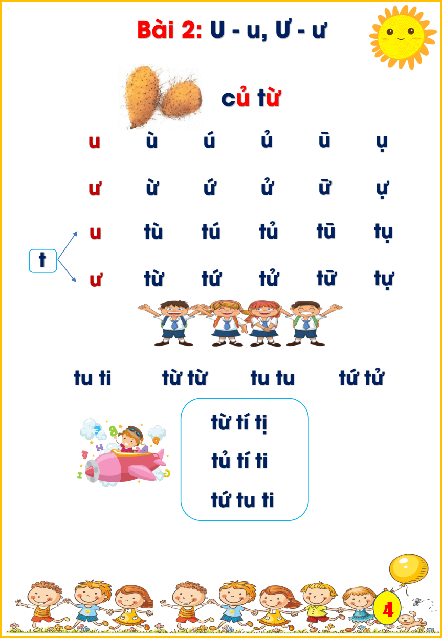 Bé luyện đọc chuẩn bị vào lớp 1