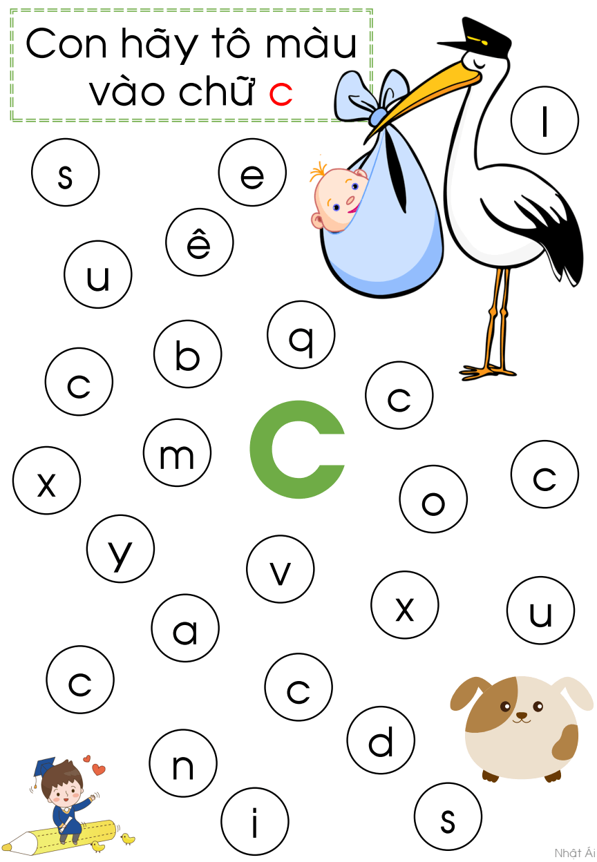 Bé vui học chữ cái