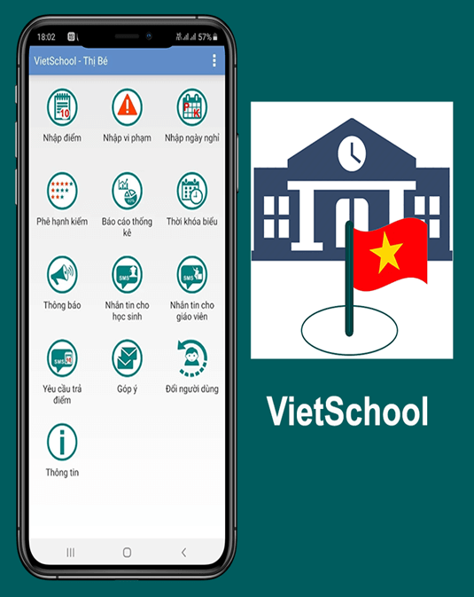 Các điểm nổi bật của ứng dụng VietSchool