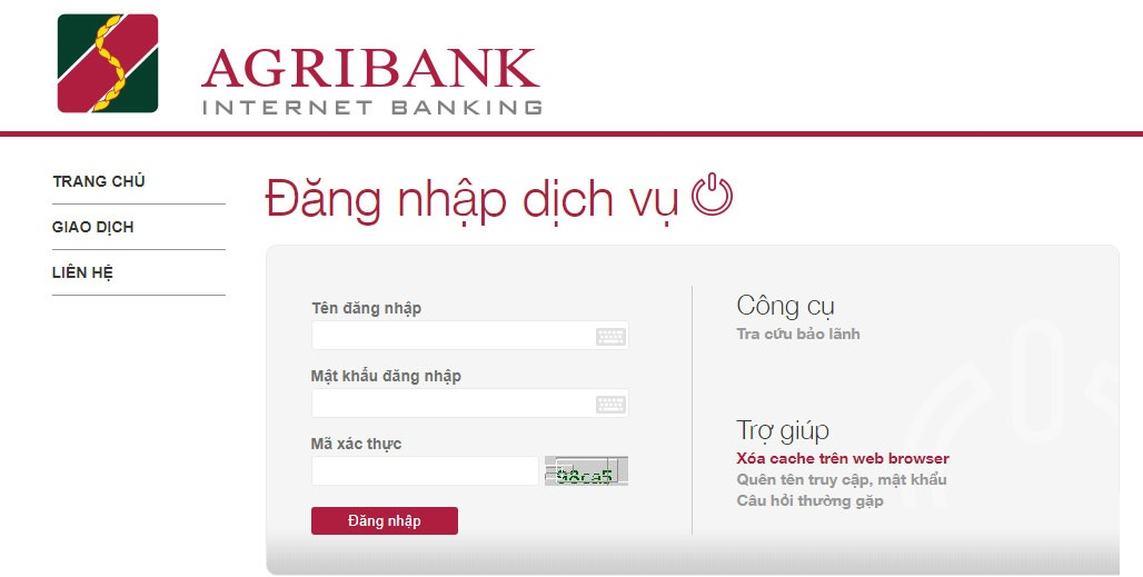 Cách kiểm tra tài khoản ngân hàng Agribank