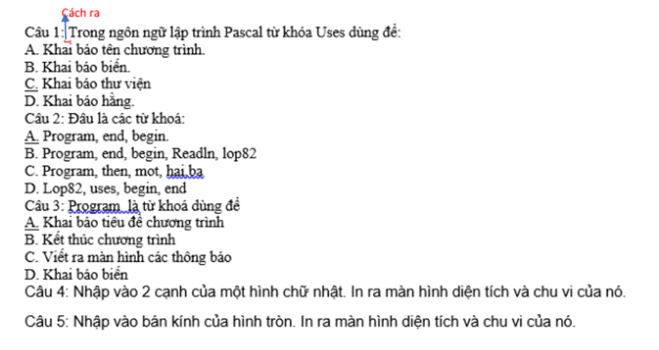 Hướng dẫn đưa bài tập lên hệ thống phần mềm VietSchool