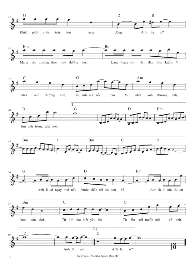 Anh là ai (lời bài hát, lyric chính xác nhất) (ảnh 2)