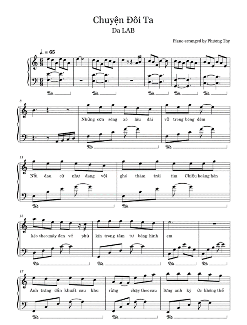 Chuyện đôi ta (lời bài hát, lyric chính xác nhất)