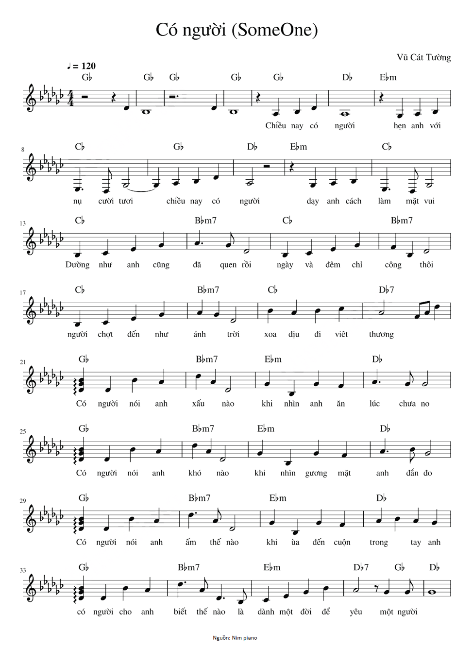 Có người (lời bài hát, lyric chính xác nhất)