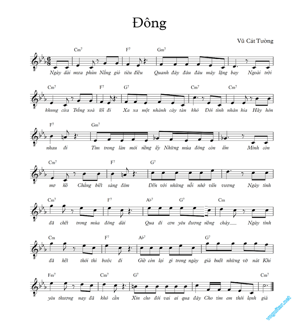 Đông (lời bài hát, lyric chính xác nhất)