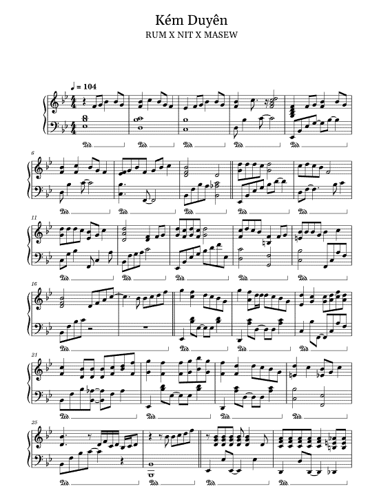 Kém duyên (lời bài hát, lyric chính xác nhất)