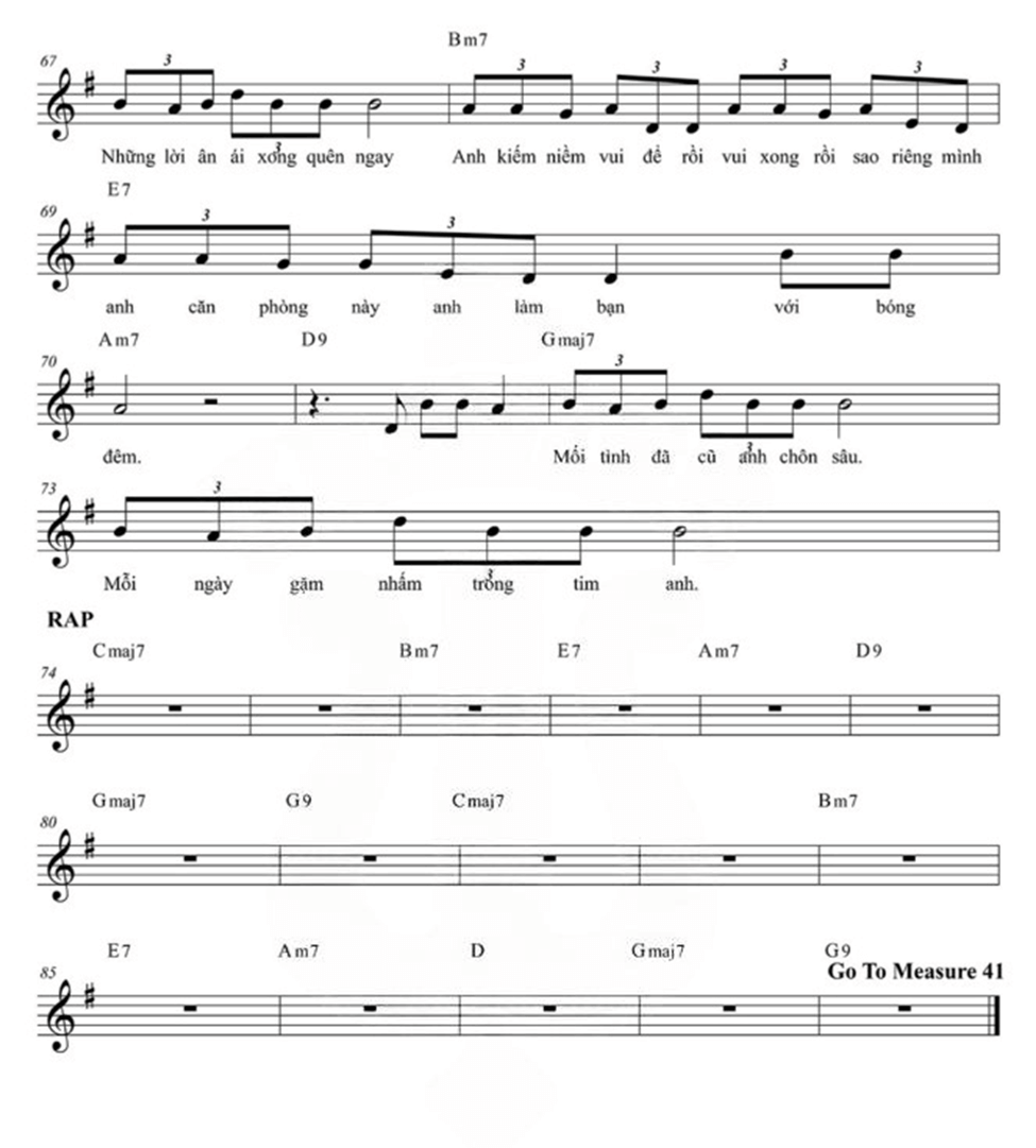 Nước mắt em lau bằng tình yêu mới (lời bài hát, lyric chính xác nhất)