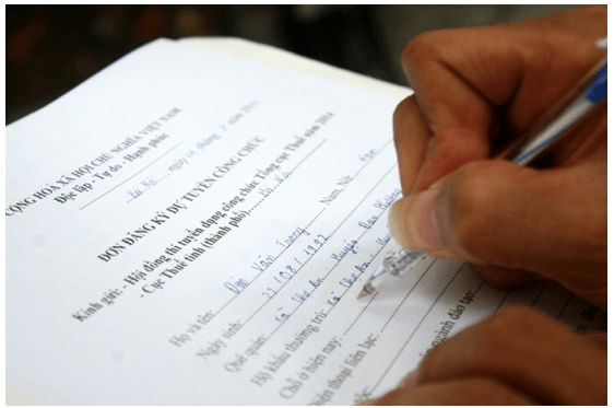 Mẫu đơn dự tuyển viên chức năm 2025 (mới nhất)