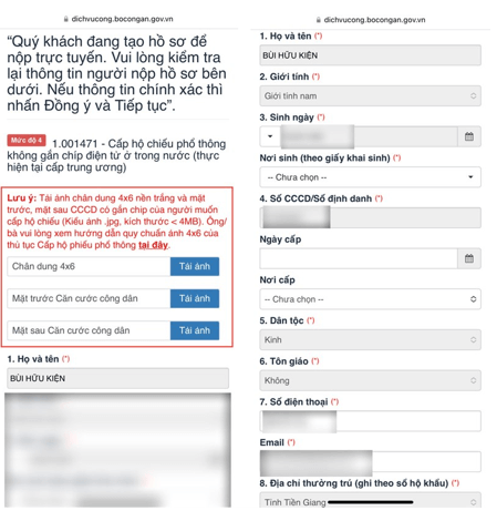 Thủ tục cấp họ chiếu phổ thông năm 2025 (mới nhất)