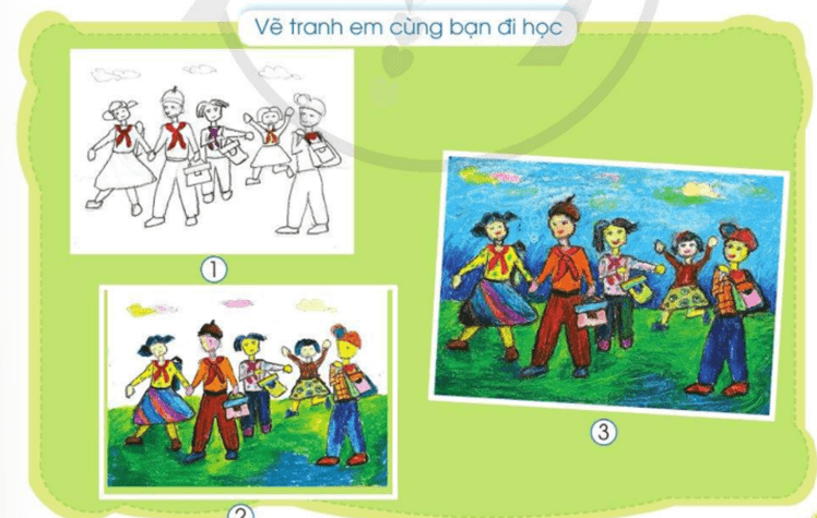 Mĩ thuật lớp 4 Cánh diều Bài 7: Đường em đến trường