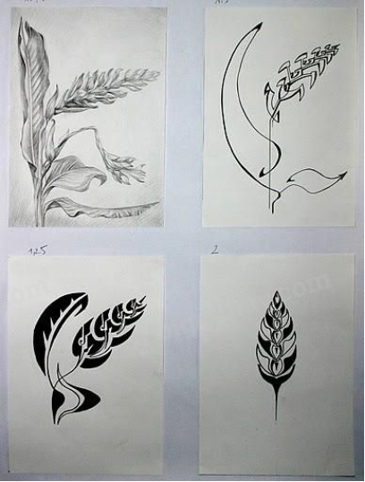 Mĩ thuật lớp 7 Bài 3: Tạo họa tiết trang trí
