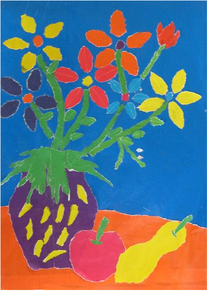 Mĩ thuật lớp 9 Bài 3: Lọ hoa và quả (Vẽ màu)
