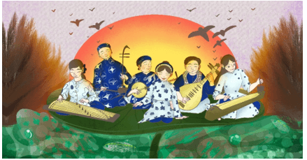 (Siêu ngắn) Soạn bài Thực hành đọc: Ca nhạc ở Miệt Vườn | Kết nối tri thức