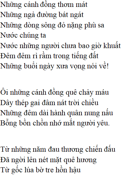 Bài thơ Đất nước (Nguyễn Đình Thi) - Tác giả tác phẩm (mới 2022) | Ngữ văn lớp 12
