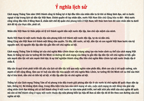 (Siêu ngắn) Soạn bài (Nói và nghe trang 102) Trao đổi, thảo luận về ý nghĩa của một sự kiện lịch sử | Cánh diều