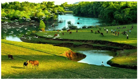 (Siêu ngắn) Soạn bài Nhà thơ của quê hương làng cảnh Việt Nam | Kết nối tri thức