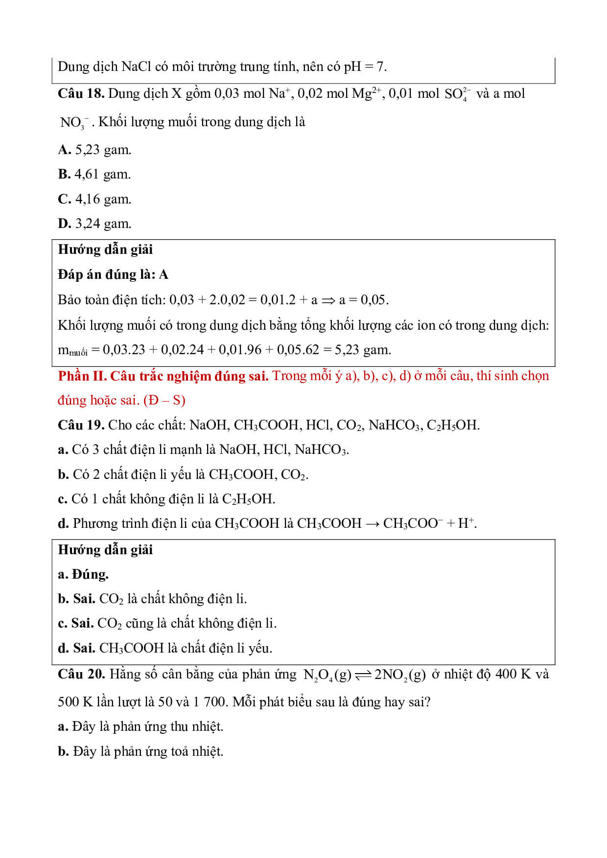 Đề kiểm tra Hóa học 11 Chân trời sáng tạo theo Chương (có lời giải)