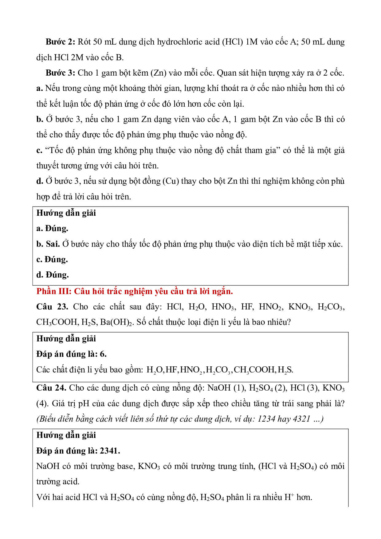 Đề kiểm tra Hóa học 11 Chân trời sáng tạo theo Chương (có lời giải)
