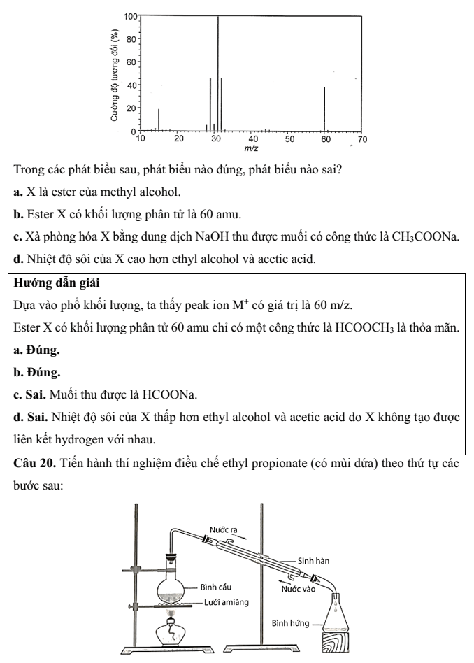 Đề kiểm tra Hóa học 12 Kết nối tri thức theo Chương/ Chủ đề (có lời giải)