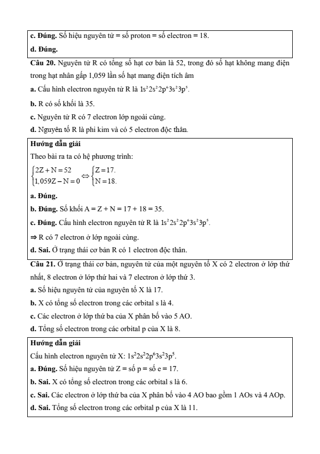 Đề kiểm tra Hoá học 10 Kết nối tri thức theo Chương (có lời giải)