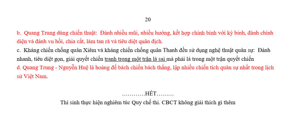 Đề thi học sinh giỏi Lịch Sử 12 Cụm 8 trường THPT (Thanh Hóa) năm 2025-2026