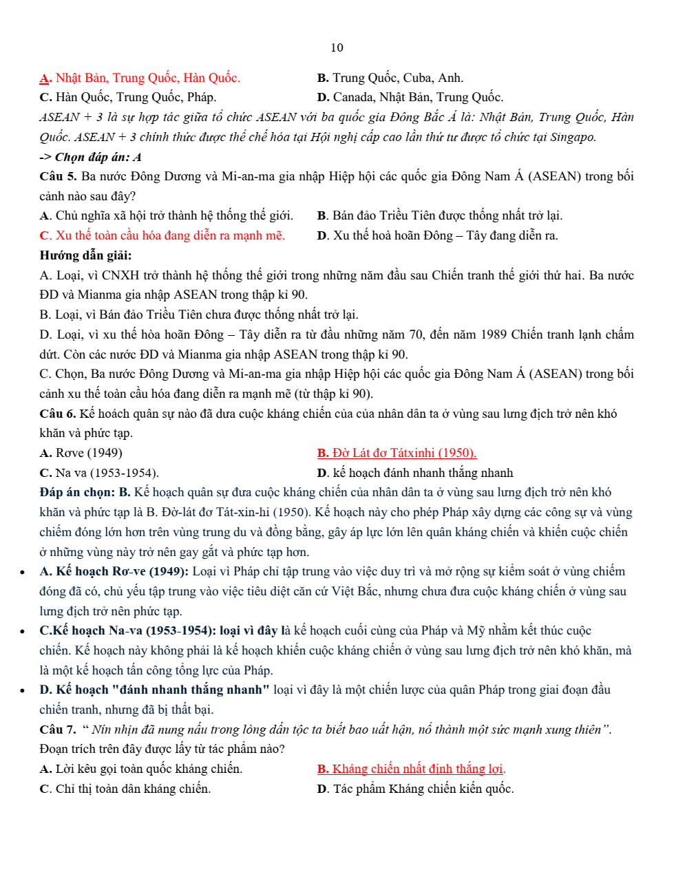 Đề thi học sinh giỏi Lịch Sử 12 Cụm 8 trường THPT (Thanh Hóa) năm 2025-2026