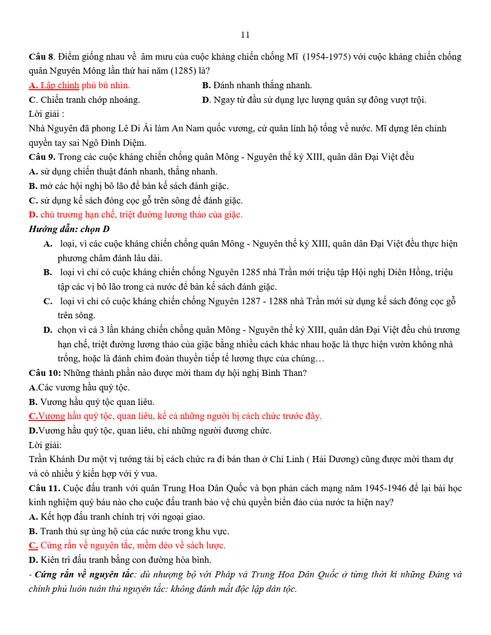 Đề thi học sinh giỏi Lịch Sử 12 Cụm 8 trường THPT (Thanh Hóa) năm 2025-2026