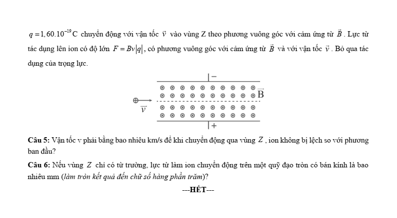 Đề thi thử Vật lí Tốt nghiệp THPT 2025-2026 Sở GD&ĐT Hà Nội