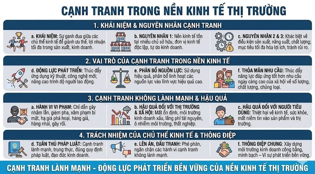Sơ đồ kiến thức Kinh tế Pháp luật 11