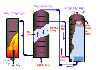 NaHCO3 + HCl → NaCl + CO2 + H2O