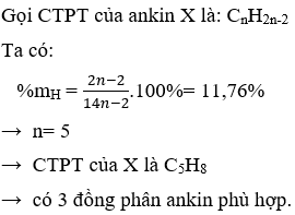 CH≡C-CH<sub>2</sub>-CH<sub>2</sub>-CH<sub>3</sub> + HCl → CH<sub>2</sub>=CCl-CH<sub>2</sub>-CH<sub>2</sub>-CH<sub>3</sub> | Cân bằng phương trình hóa học